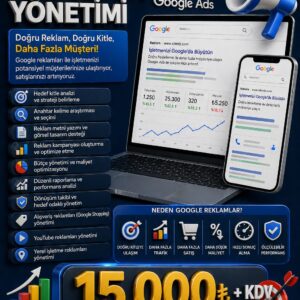 Google Ads Reklam Yönetimi – Daha Fazla Müşteri, Daha Fazla Satış