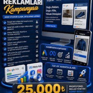 Google & Meta Reklam Yönetimi Paketi – Maksimum Performans Reklam Çözümü